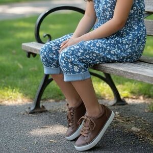 New- Faux Leather Shoes Brown- 1901 Nordstrom